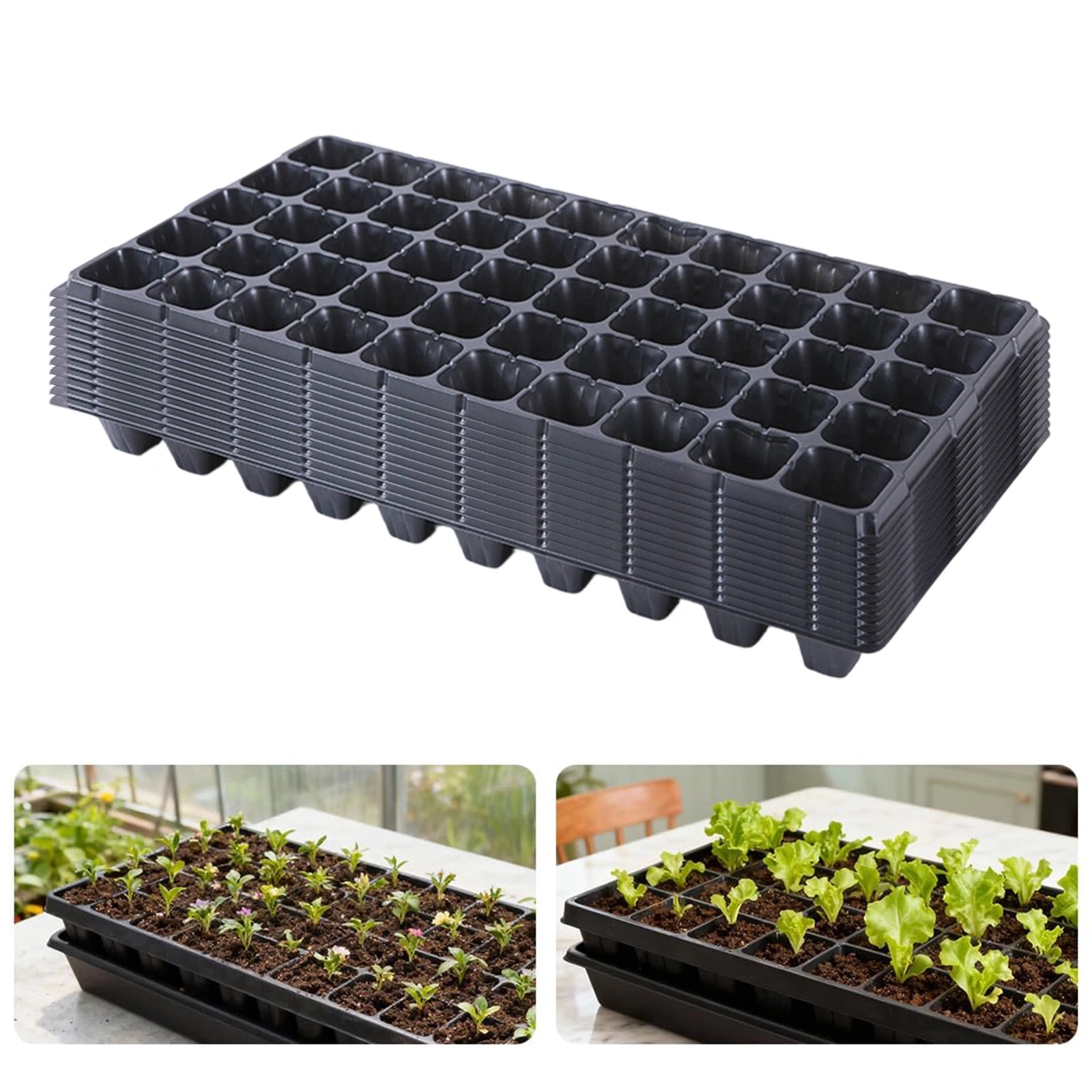 Nursery Seedling Trays — 72 Cell
