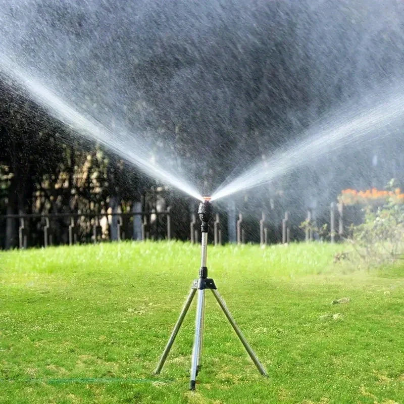 360° Rotating Tripod Lawn Sprinkler