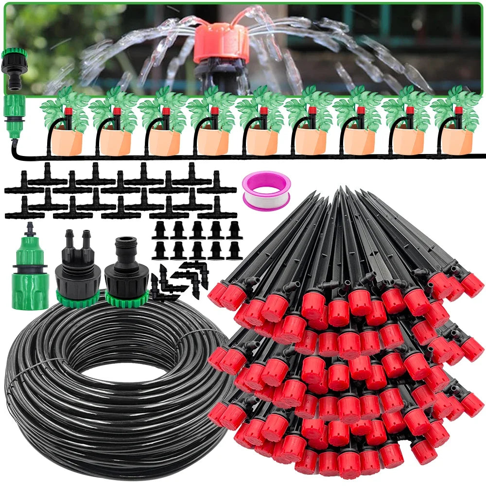 Micro Sprinkler Irrigation Kit for Bonsai and Pots — 15 m
