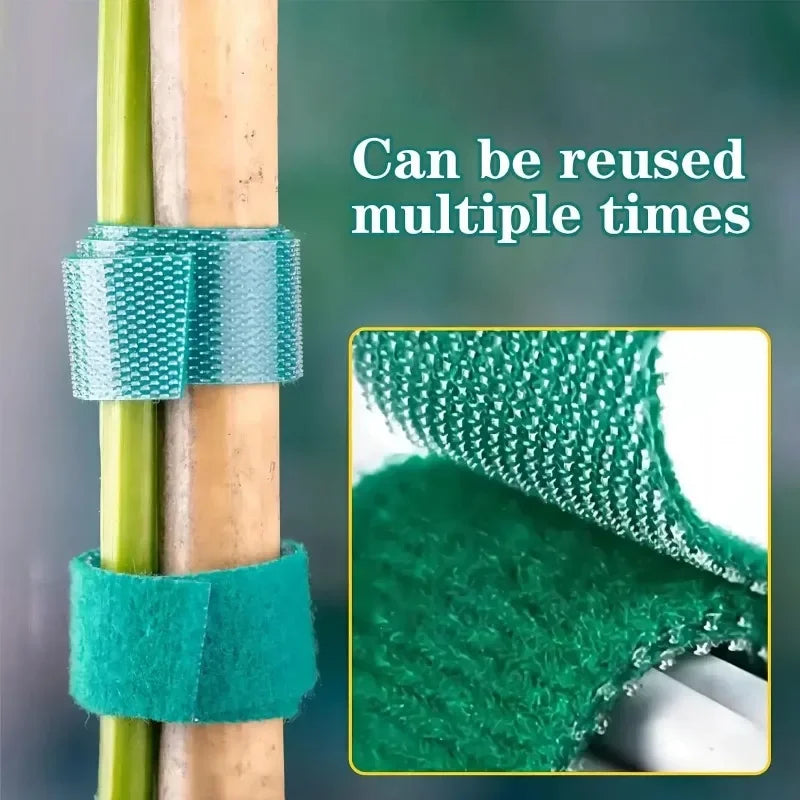 مقرّبة لنسيج شريط الربط اللاصق ذاتياً | Close-up of the self-clinging tie tape material