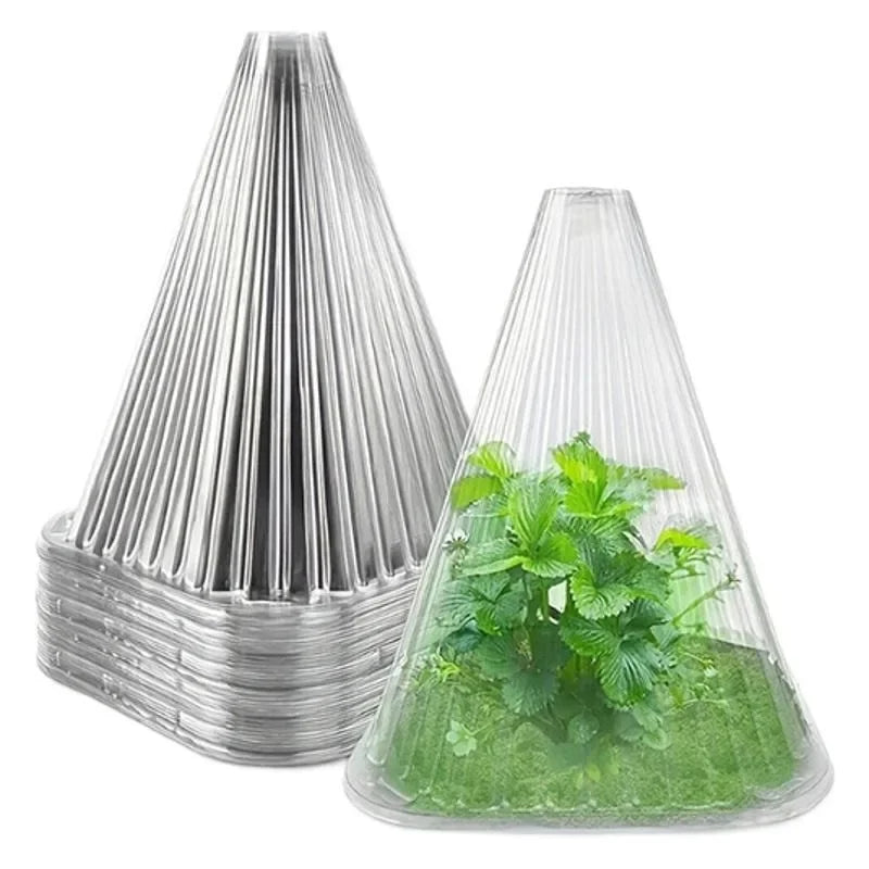 Reusable Seedling Protection Domes — 50 Pack