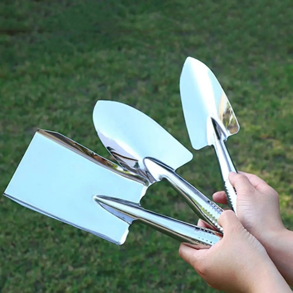 Sharp-Nose Stainless Steel Garden Scoop