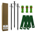 Tree Staking Kit with Ropes and Anchors