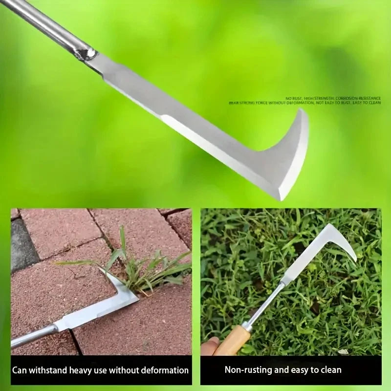 Carbon Steel Crack Weeder with Ergonomic Grip