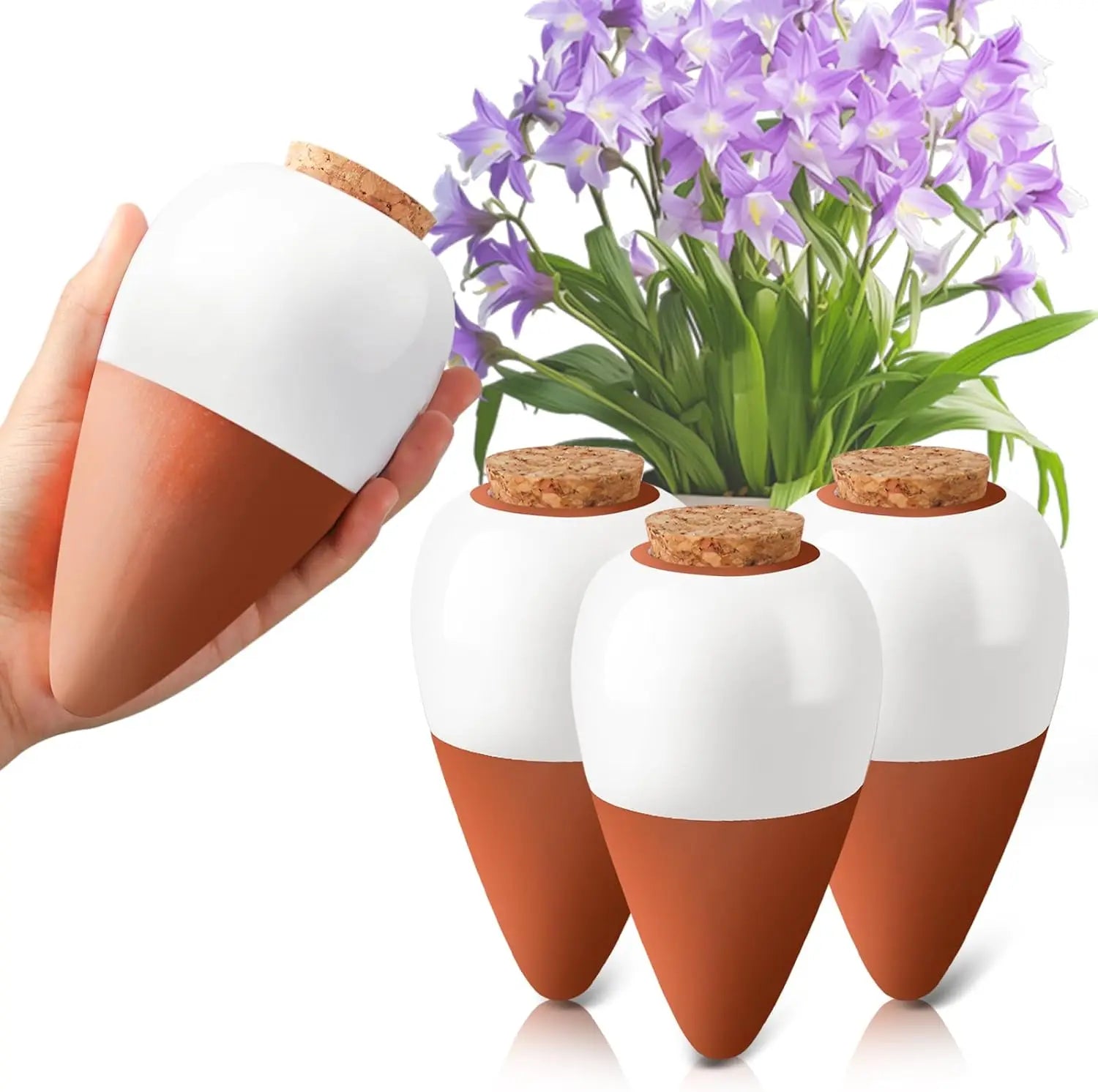 Terracotta Slow-Release Self-Watering Ball