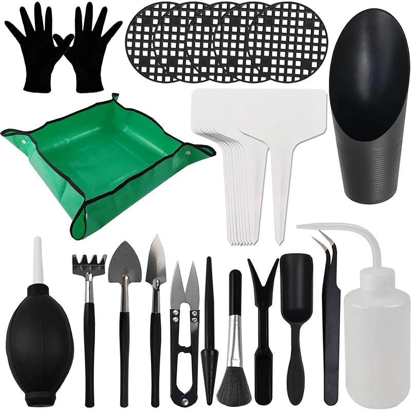 30-Piece Succulent Transplanting Tool Kit