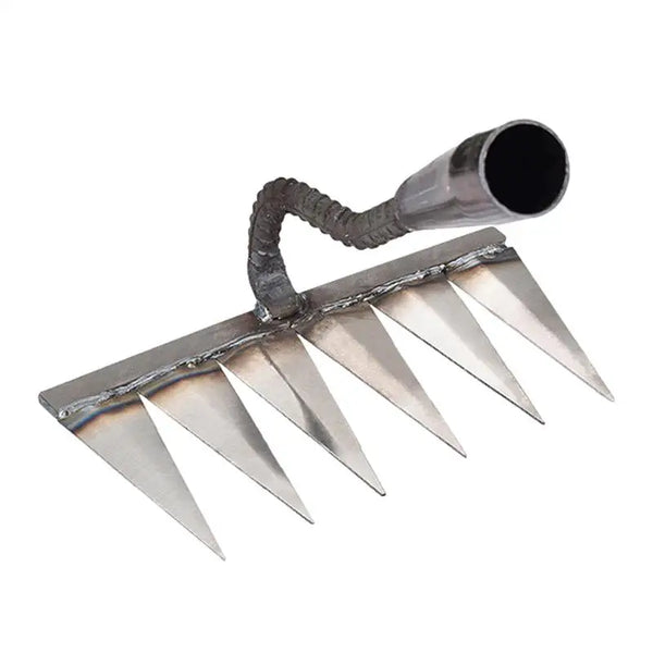 Carbon Steel Four-Tooth Garden Hand Rake