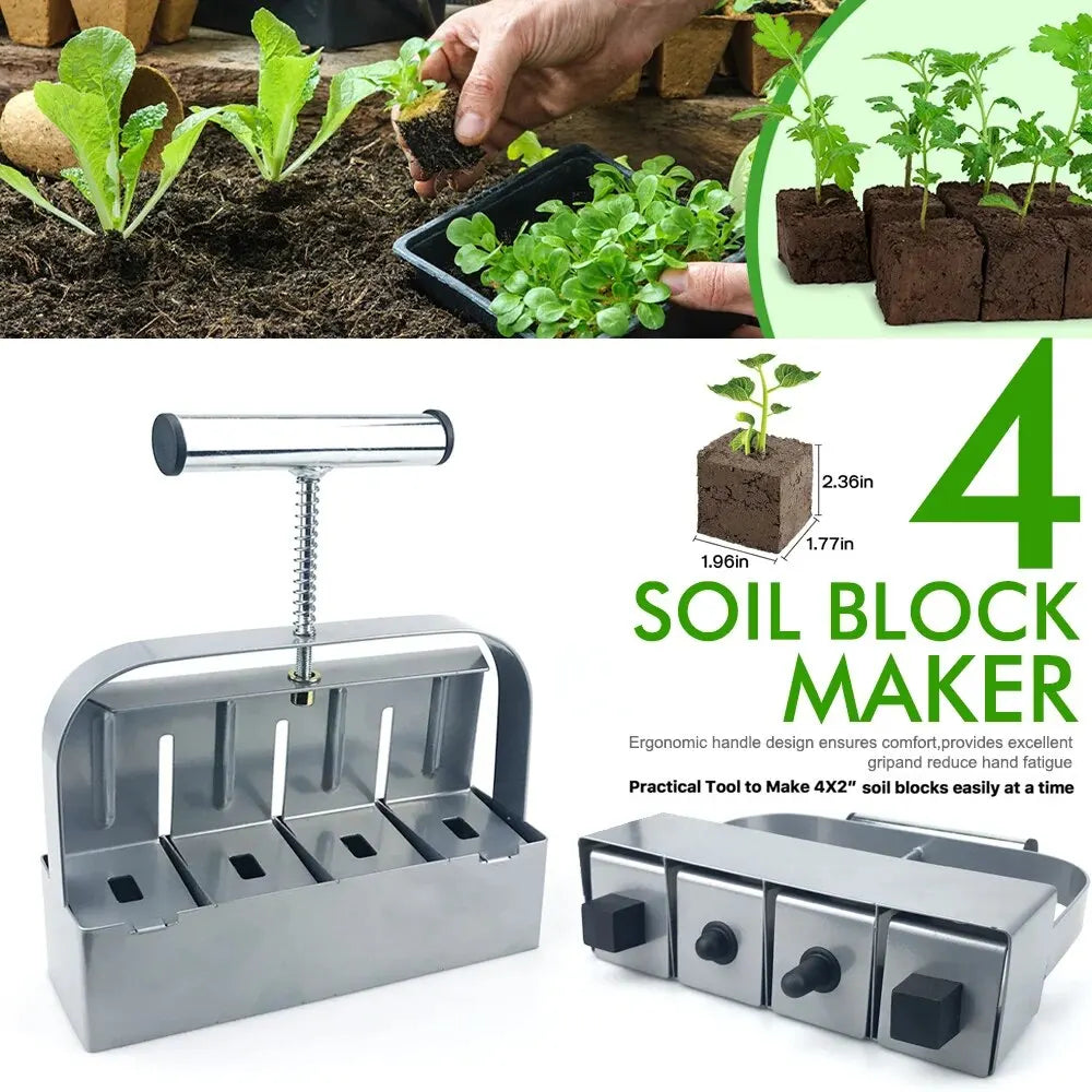 Hand-Held 2-Inch Soil Blocker